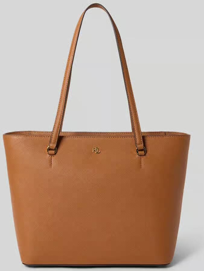 Lauren Ralph Lauren Shopper van echt rundleer model 'KARLY' - Foto 2