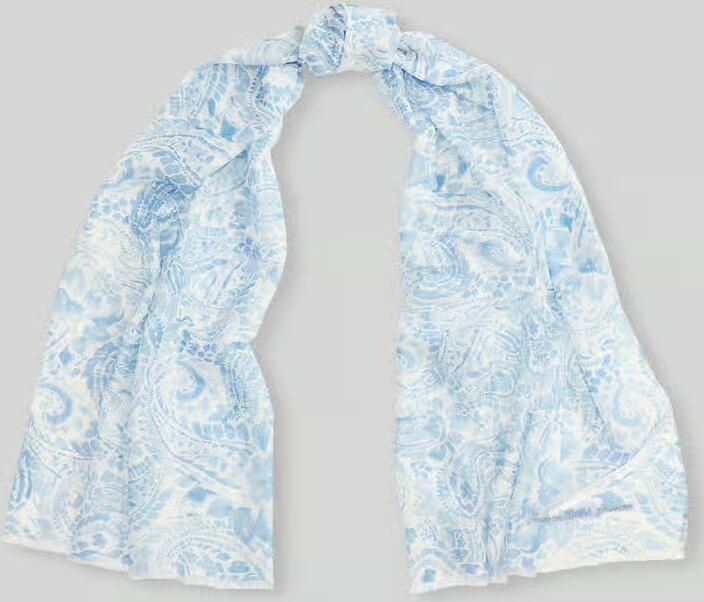 Lauren Ralph Lauren sjaal van katoenmix - Foto 2
