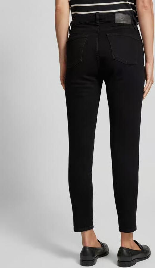 Lauren Ralph Lauren high waist skinny jeans black denim - Foto 5