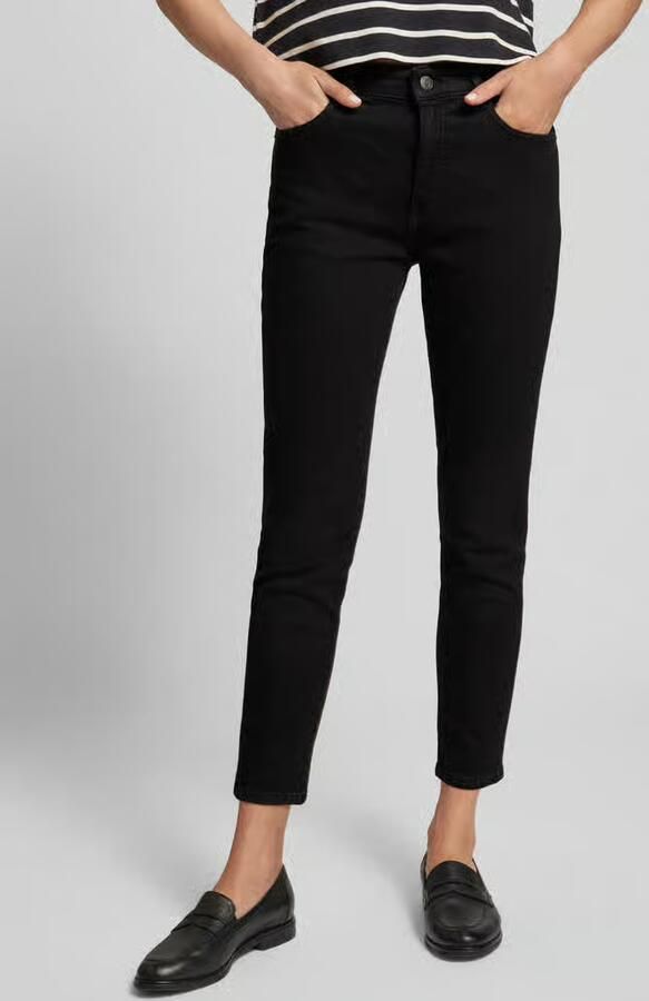 Lauren Ralph Lauren high waist skinny jeans black denim - Foto 4