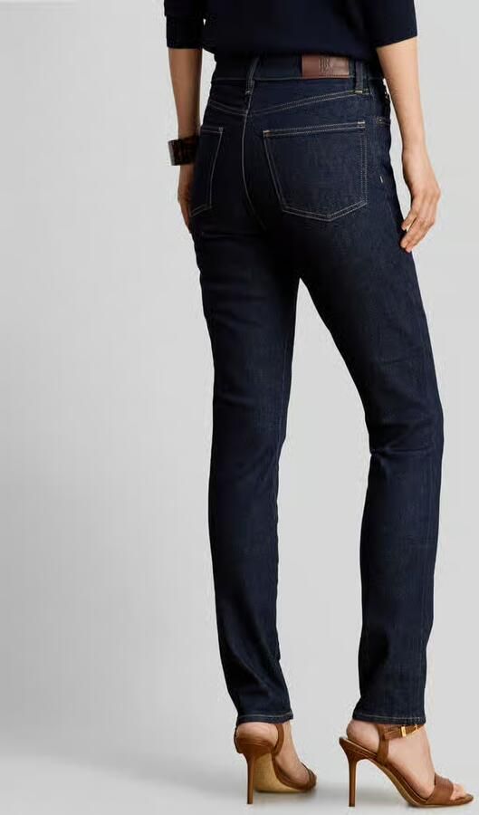 Lauren Ralph Lauren skinny fit jeans van katoenmix - Foto 3