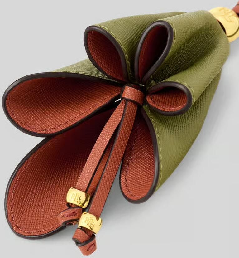 Lauren Ralph Lauren Sleutelhanger van echt leer