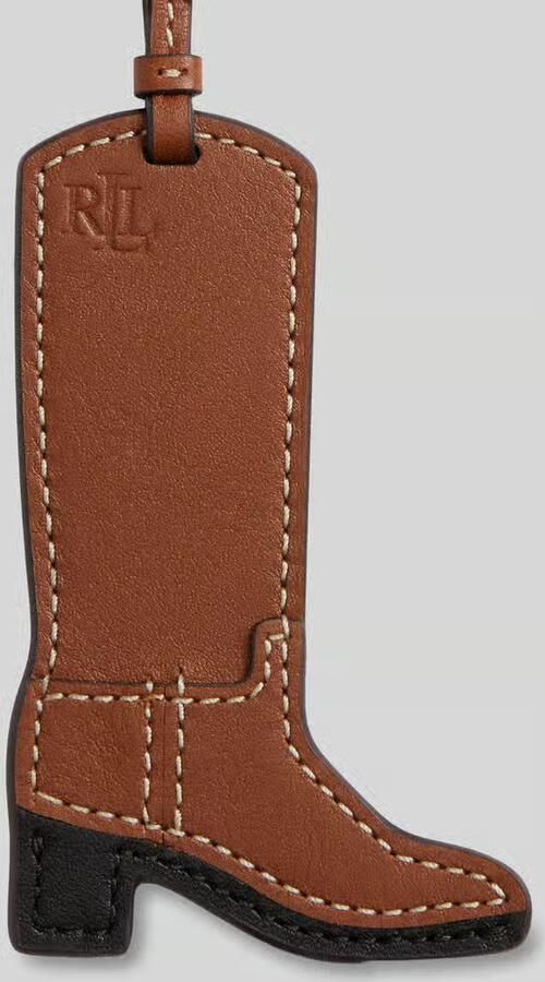 Lauren Ralph Lauren Sleutelhanger van echt leer