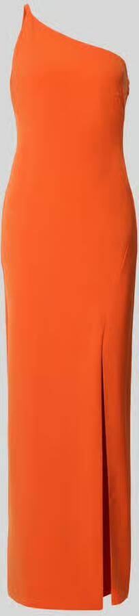 Lauren Ralph Lauren Slim fit avondjurk in one shoulder-design model 'Mahure'