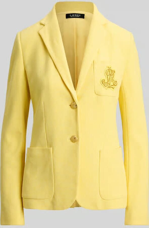 Lauren Ralph Lauren slim fit blazer van katoenmix - Foto 2
