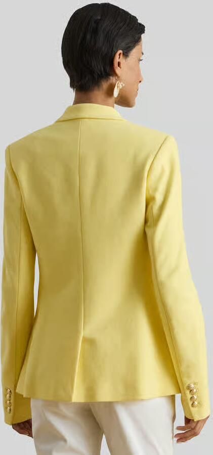 Lauren Ralph Lauren slim fit blazer van katoenmix - Foto 4