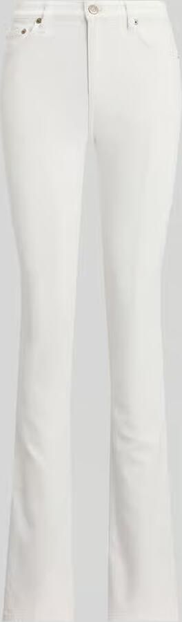 Lauren Ralph Lauren slim fit bootcut jeans van katoenmix - Foto 3