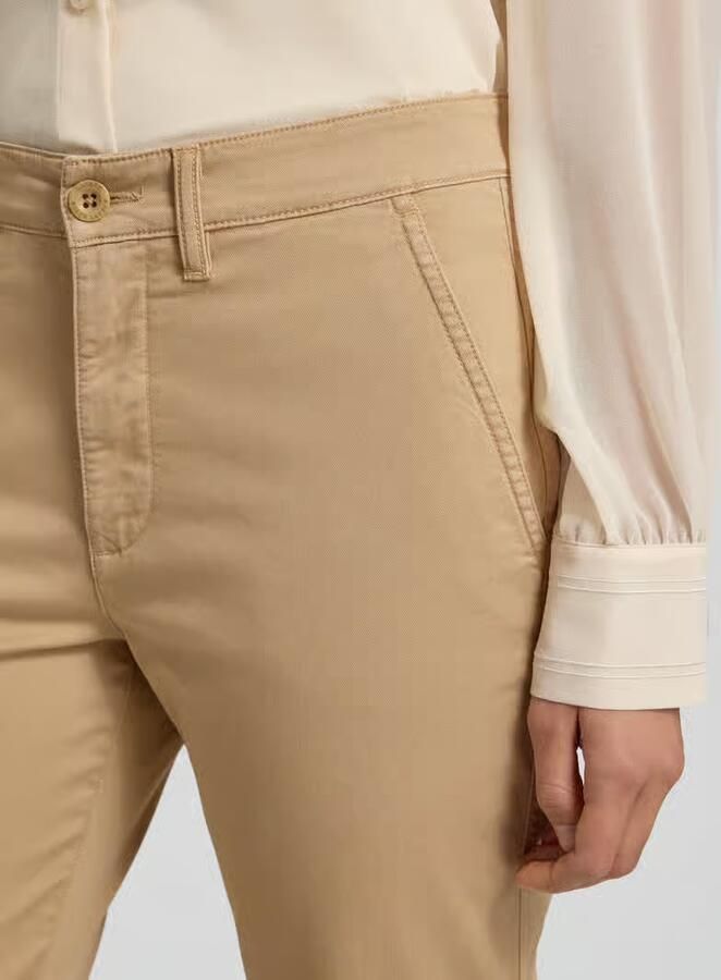 Lauren Ralph Lauren Slim fit broek in verkorte pasvorm model 'GABBY' - Foto 5
