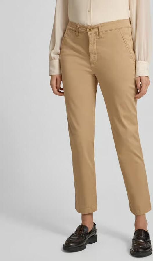 Lauren Ralph Lauren Slim fit broek in verkorte pasvorm Model 'GABBY' - Foto 6