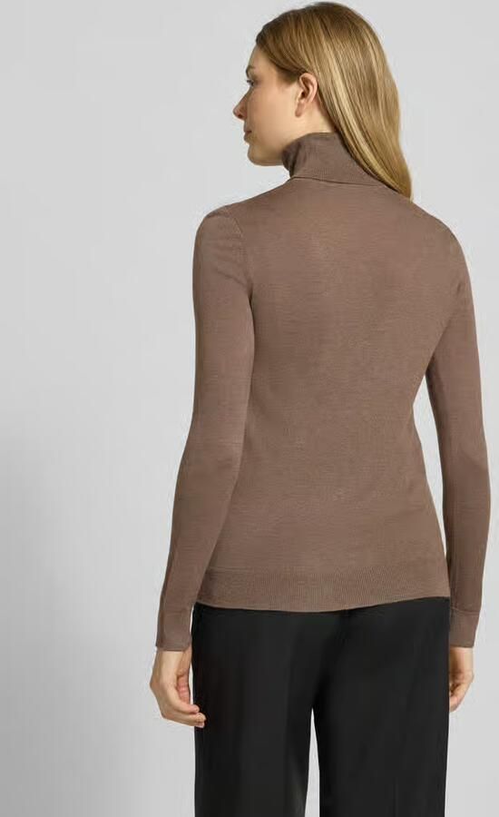 Lauren Ralph Lauren Slim fit coltrui met zijdegehalte model 'ZOE'