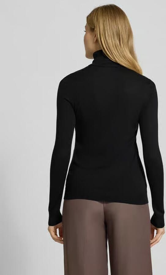 Lauren Ralph Lauren Slim fit coltrui met zijdegehalte model 'ZOE'