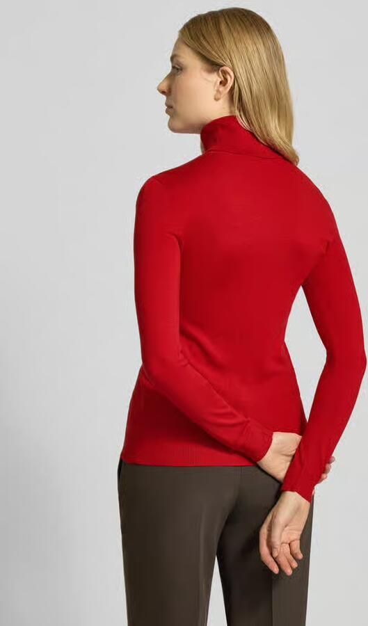 Lauren Ralph Lauren Slim fit coltrui met zijdegehalte model 'ZOE'