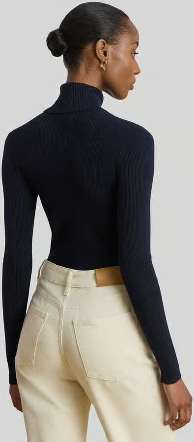 Lauren Ralph Lauren Slim fit coltrui van mix van katoen en modal - Foto 3