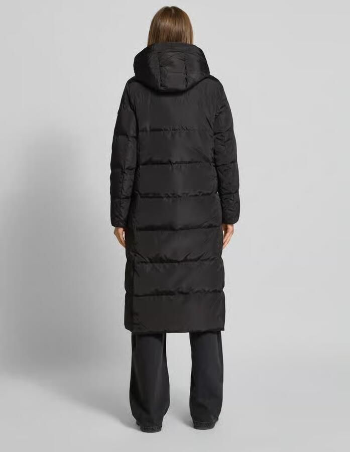 Lauren Ralph Lauren Slim fit gewatteerde lange jas met capuchon