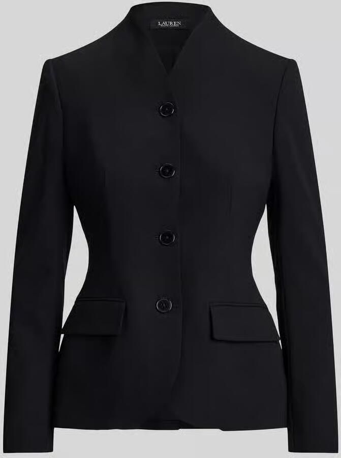 Lauren Ralph Lauren slim fit korte blazer van wolmix - Foto 2
