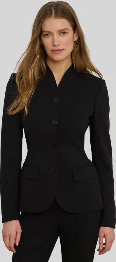 Lauren Ralph Lauren slim fit korte blazer van wolmix - Foto 2