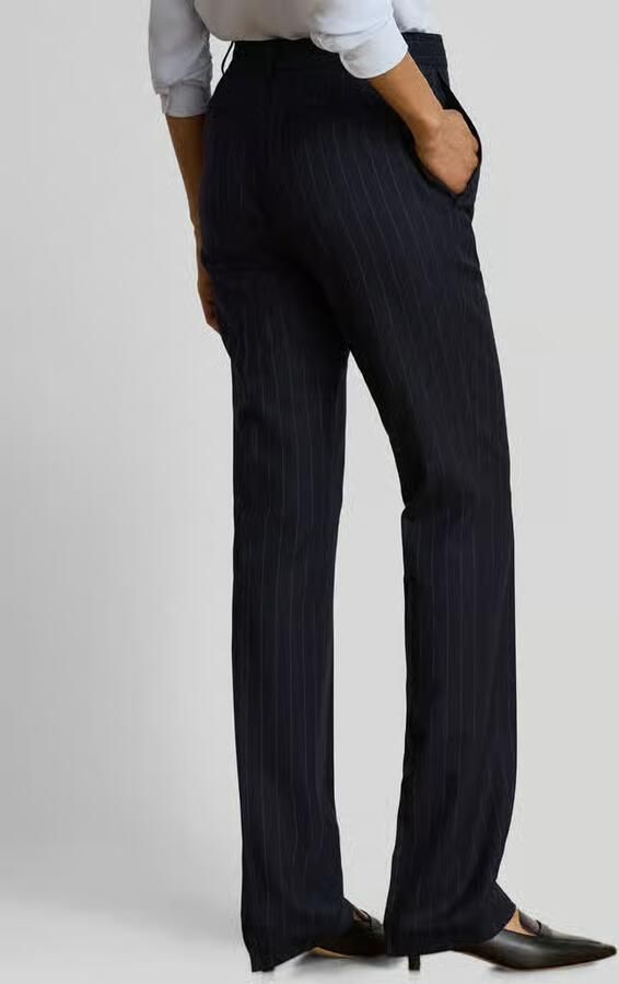 Lauren Ralph Lauren Slim Fit pantalon van wolmix - Foto 2