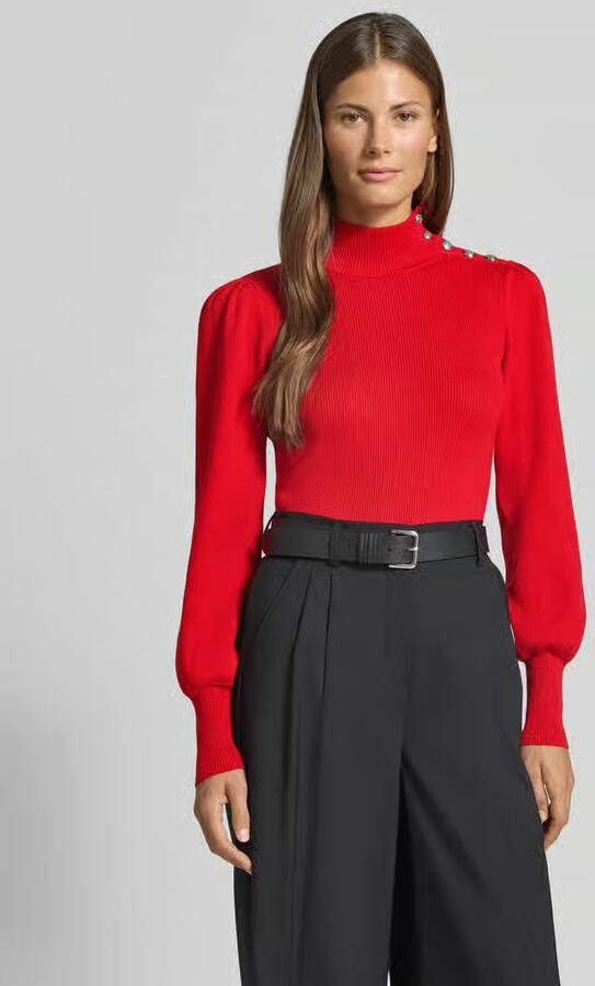 Lauren Ralph Lauren Slim fit pullover met col van mix van katoen en modal - Foto 2