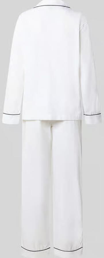 Lauren Ralph Lauren Slim fit pyjama-set van puur katoen - Foto 2