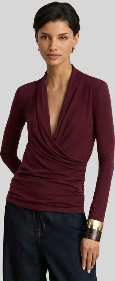 Lauren Ralph Lauren Slim fit shirt met lange mouwen van lyocellmix - Foto 3