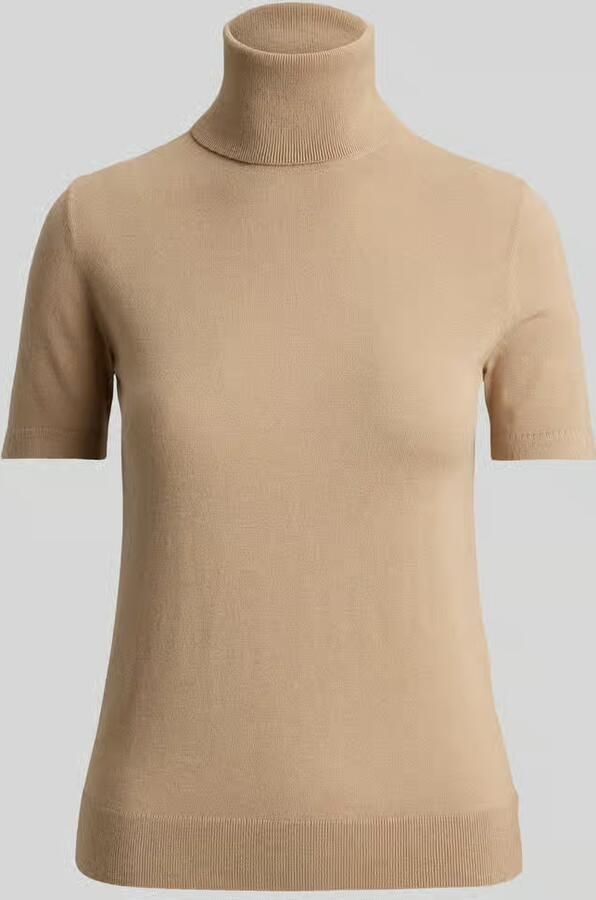 Lauren Ralph Lauren slim fit T-shirt met zijde-anteil model 'RESEDA' - Foto 2