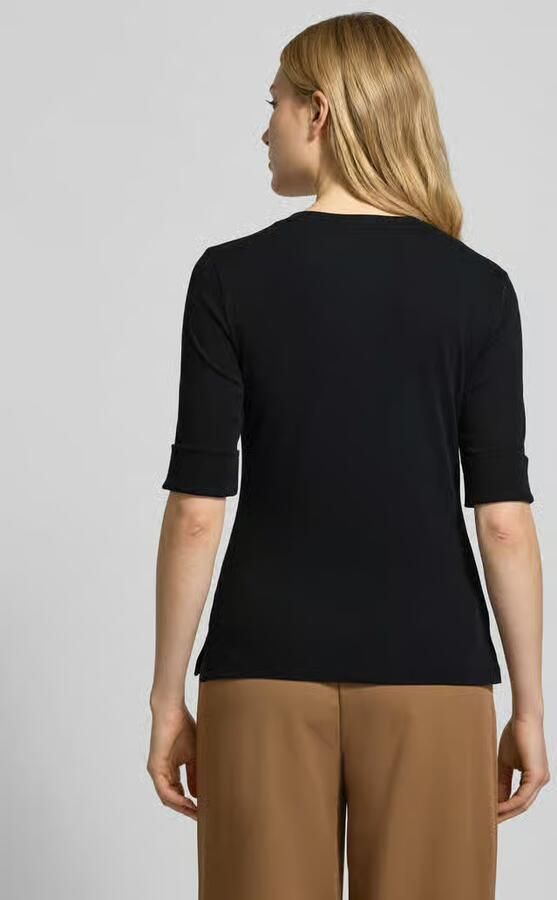 Lauren Ralph Lauren Slim fit T-shirt van katoenmix Model 'JUDY' - Foto 3