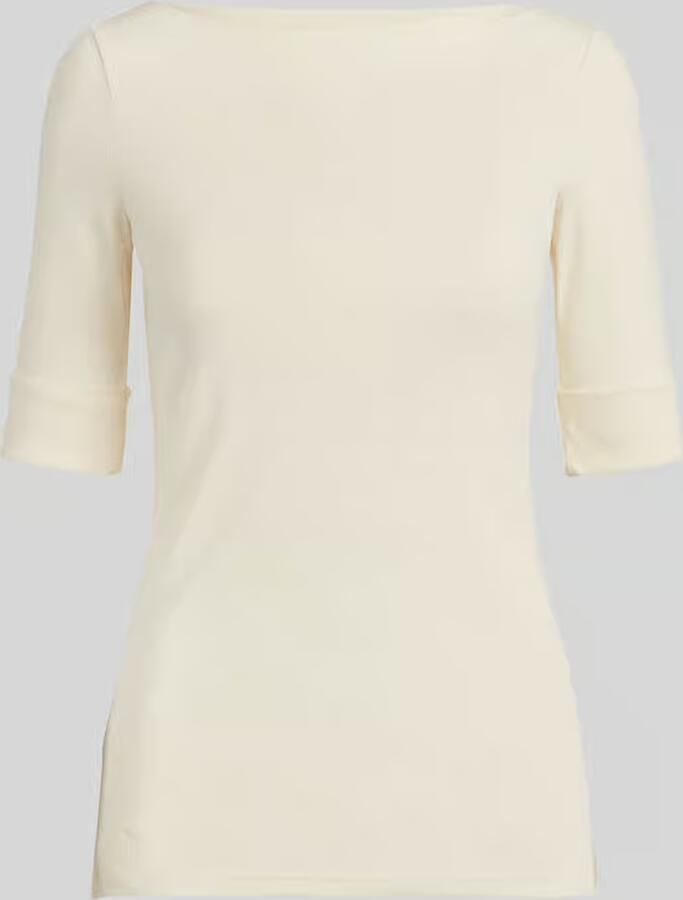 Lauren Ralph Lauren Regular fit T-shirt met boothals model 'JUDY' - Foto 2