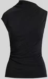 Lauren Ralph Lauren slim fit top met hooggesloten kraag