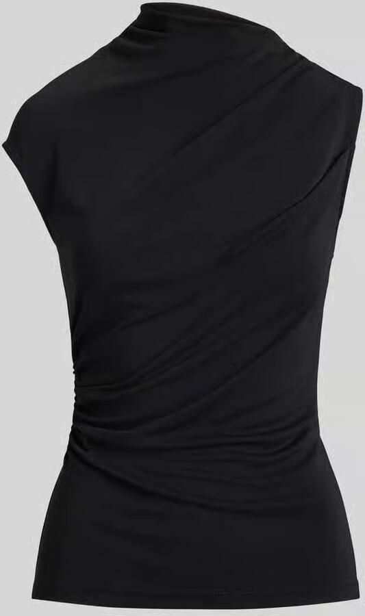 Lauren Ralph Lauren slim fit top met hooggesloten kraag - Foto 2