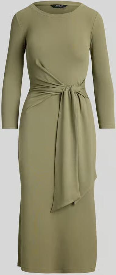 Lauren Ralph Lauren slim fit vrijetijdsjurk van katoenmix model 'IMALAH' - Foto 2