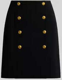 Lauren Ralph Lauren Smalle mini-kokerrok met knoopdetails