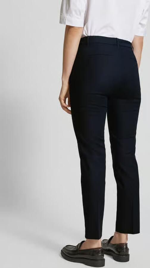 Lauren Ralph Lauren Slim fit stoffen broek met labeldetail model 'LAKYTHIA' - Foto 6