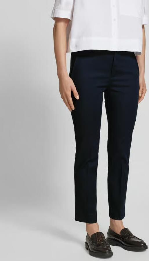 Lauren Ralph Lauren Slim fit stoffen broek met labeldetail model 'LAKYTHIA' - Foto 5