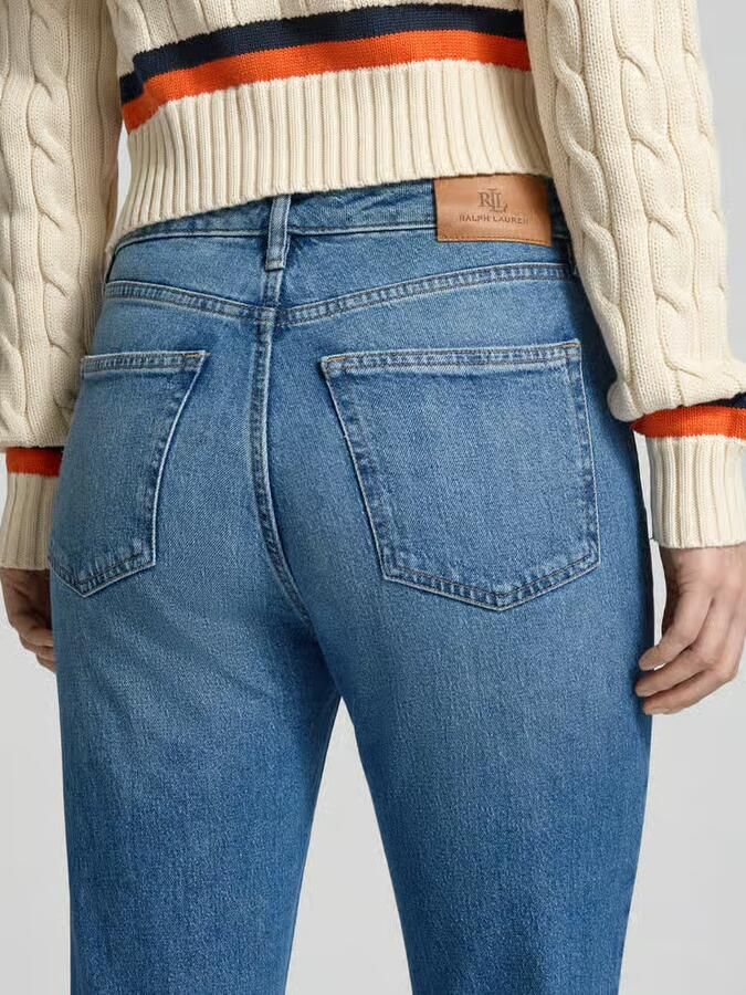Lauren Ralph Lauren Straight fit jeans van katoenmix - Foto 2