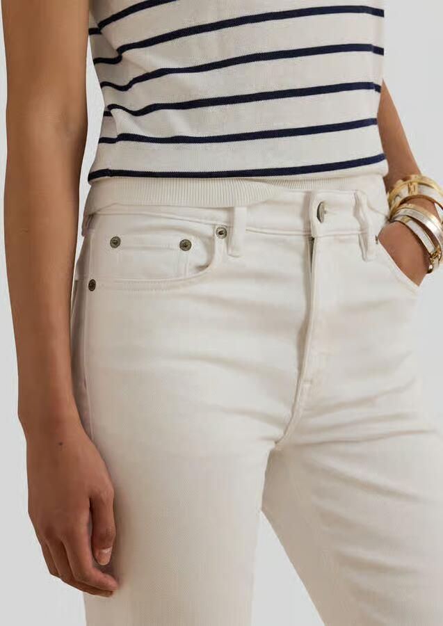 Lauren Ralph Lauren Straight Fit Jeans van katoenmix