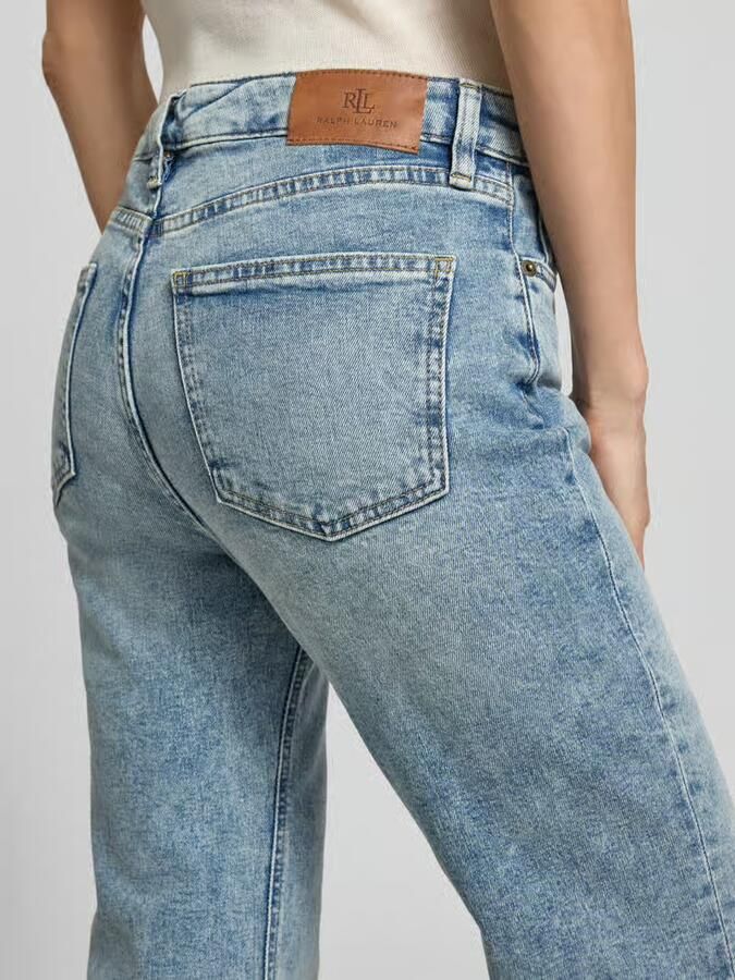 Lauren Ralph Lauren straight fit jeans van katoenmix