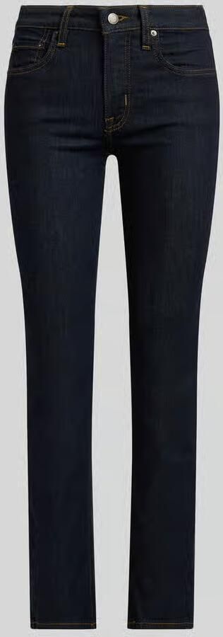 Lauren Ralph Lauren straight fit jeans van katoenmix - Foto 3
