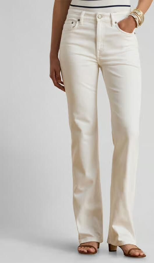 Lauren Ralph Lauren Straight Fit Jeans van katoenmix - Foto 3