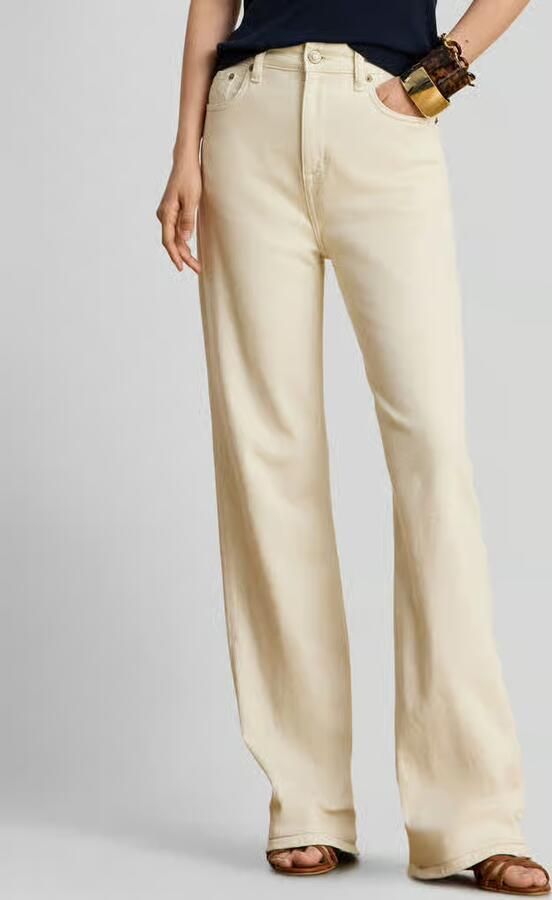 Lauren Ralph Lauren straight fit jeans van katoenmix - Foto 3