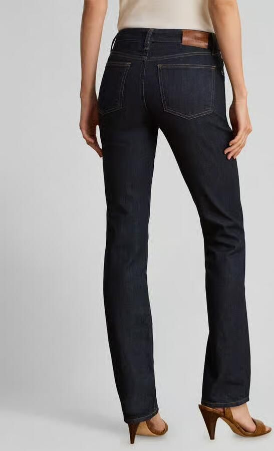 Lauren Ralph Lauren straight fit jeans van katoenmix - Foto 3