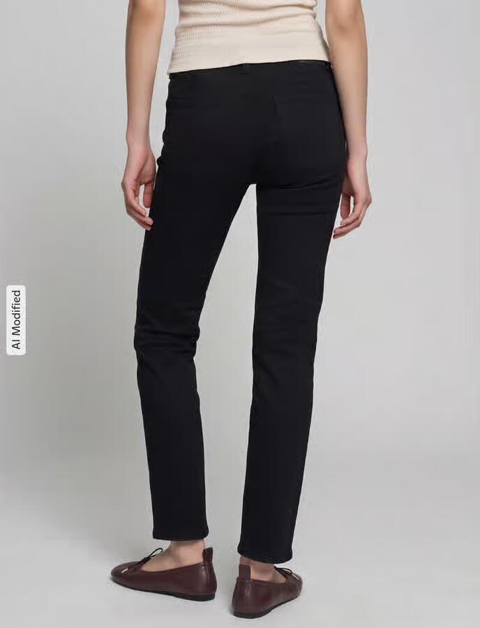 Lauren Ralph Lauren straight fit jeans van katoenmix - Foto 2