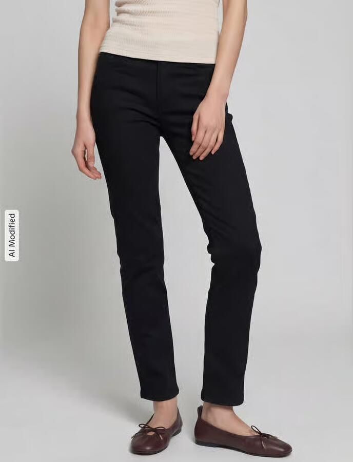 Lauren Ralph Lauren straight fit jeans van katoenmix - Foto 3