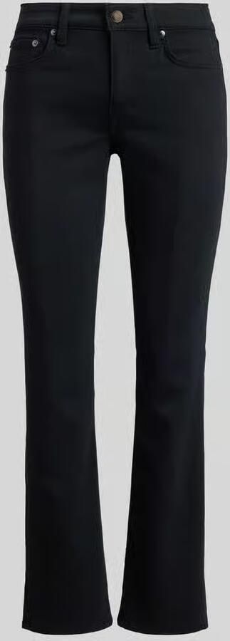 Lauren Ralph Lauren straight fit jeans van katoenmix - Foto 3