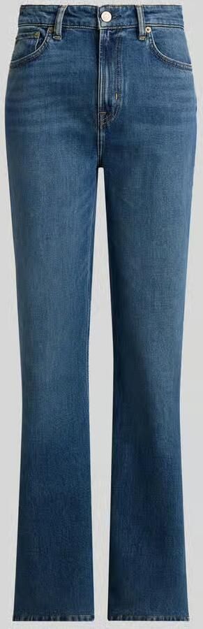 Lauren Ralph Lauren straight fit jeans van katoenmix in 5-pocketmodel - Foto 3