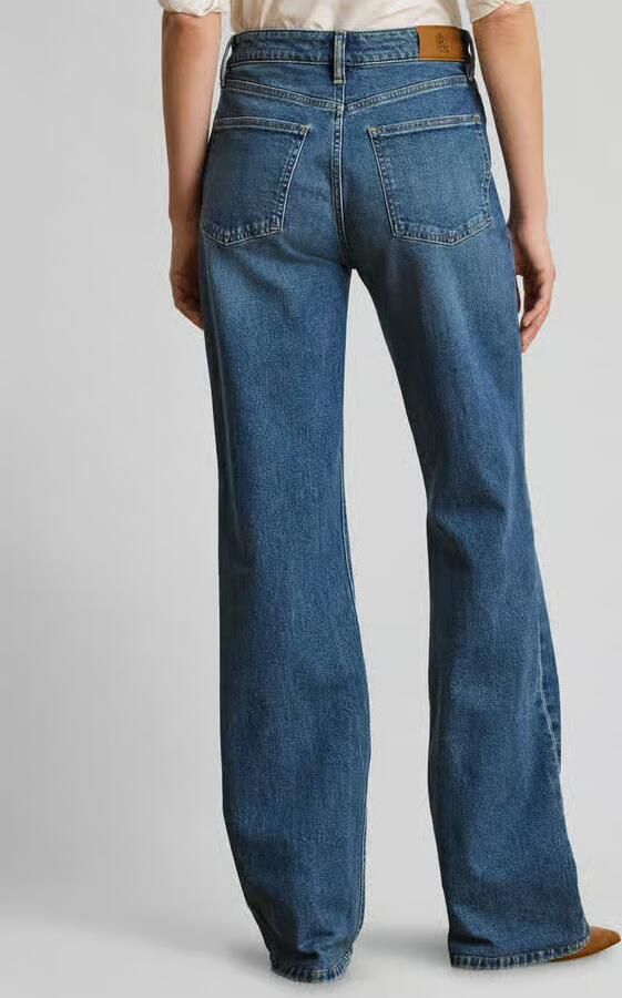 Lauren Ralph Lauren straight fit jeans van katoenmix in 5-pocketmodel - Foto 3