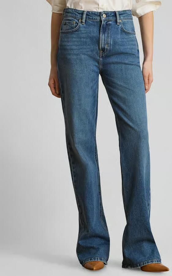 Lauren Ralph Lauren straight fit jeans van katoenmix in 5-pocketmodel - Foto 2