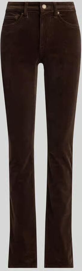 Lauren Ralph Lauren Straight leg broeken MIDRS SLIM STRAIGHT PANTS