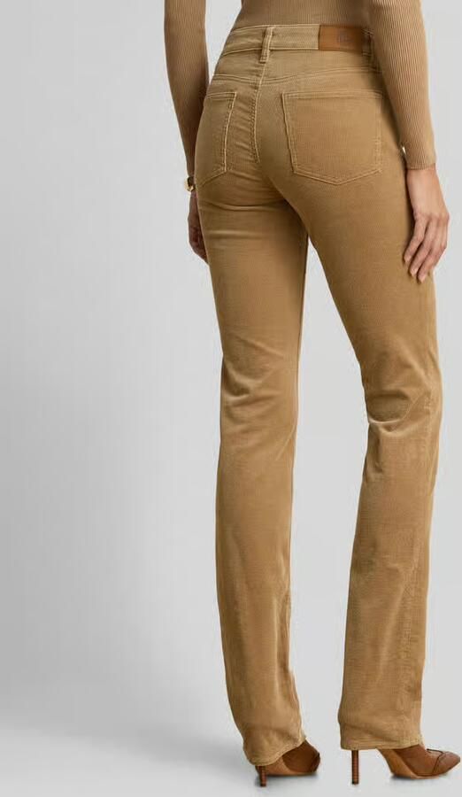 Lauren Ralph Lauren Straight leg broek van katoenmix - Foto 3