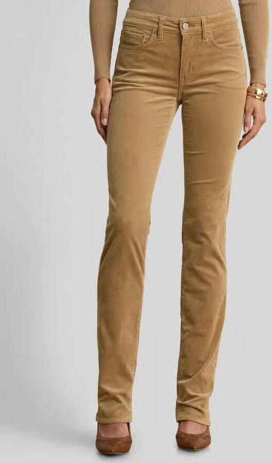 Lauren Ralph Lauren Straight leg broek van katoenmix - Foto 2