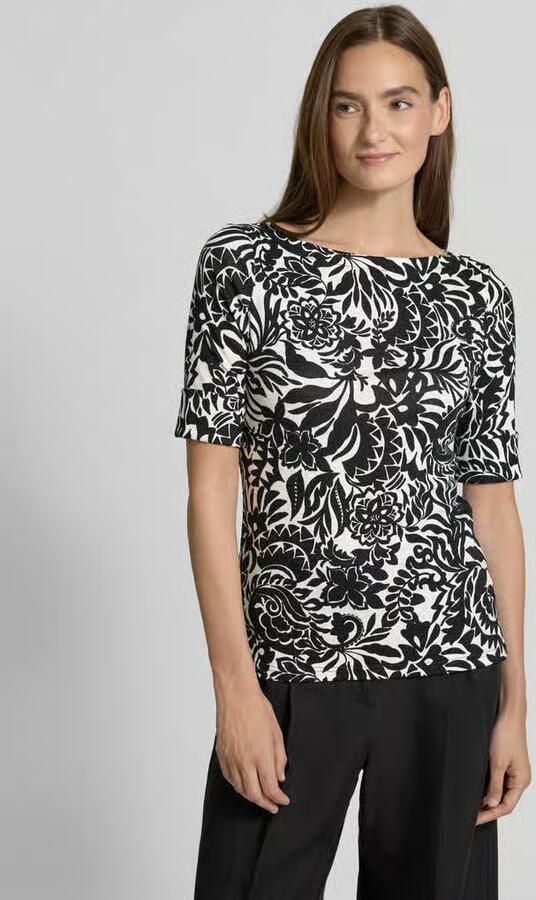 Lauren Ralph Lauren T-shirt met boothals model 'JUDY' - Foto 2